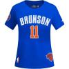 Pro Standard NBA Womens Womens NBA New York Knicks Classic Player Cotton Short Sleeve Slim Tee(Team Color)
