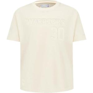 Pro Standard NBA Boys Big Boys NBA Golden State Warriors Neutrals Player Cotton Short Sleeve Tee(Eggshell)