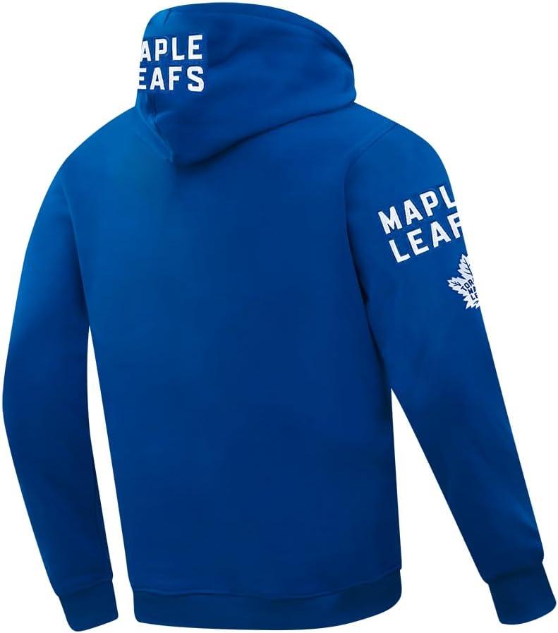 imagePro Standard Mens NHL Old English Pull Over HoodieDodger Blue