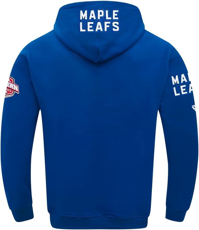 imagePro Standard Mens NHL Old English Pull Over HoodieDodger Blue