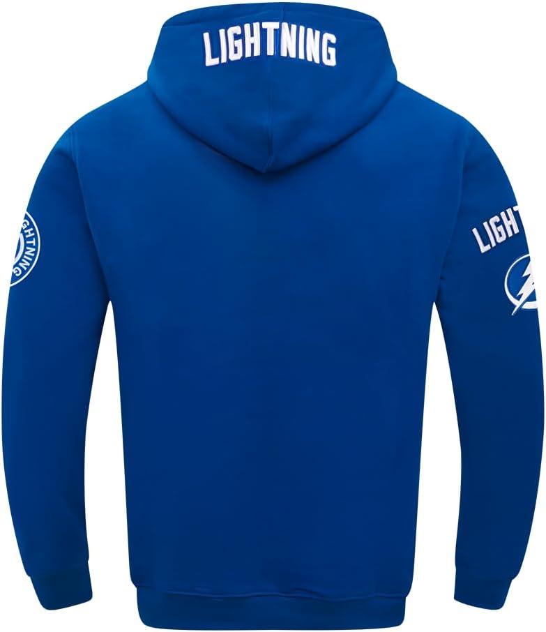 imagePro Standard Mens NHL Old English Pull Over HoodieDodger Blue