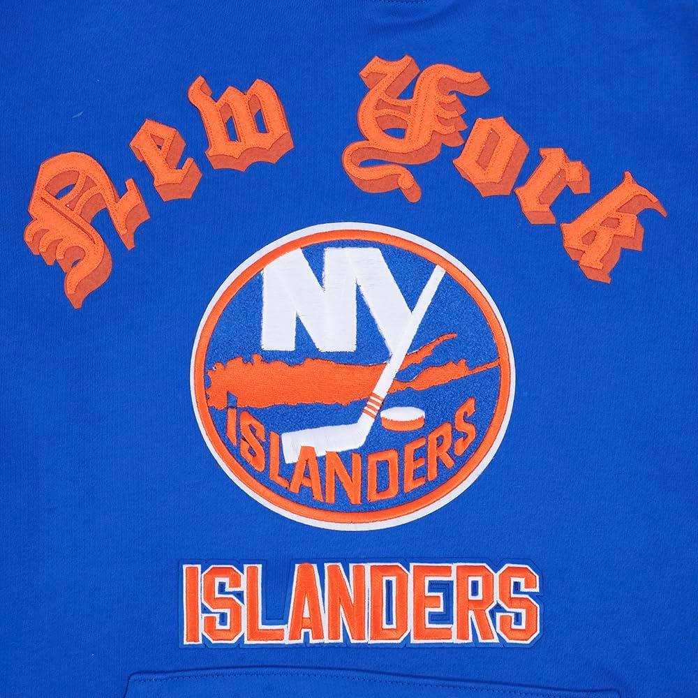 imagePro Standard Mens NHL Old English Pull Over HoodieRoyal Blue