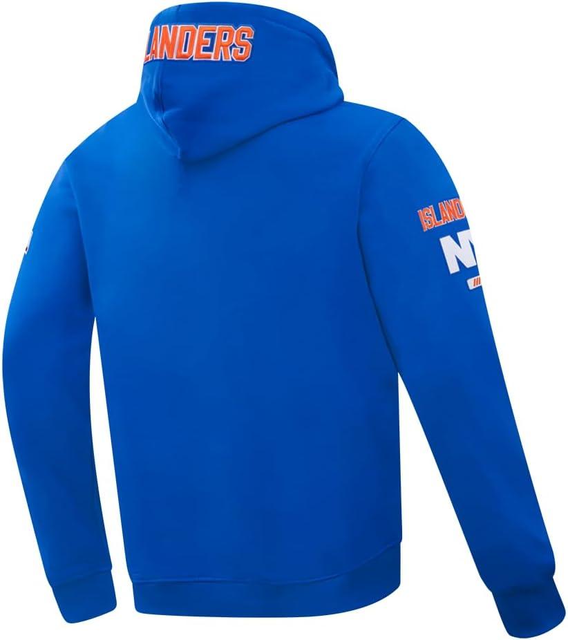 imagePro Standard Mens NHL Old English Pull Over HoodieRoyal Blue