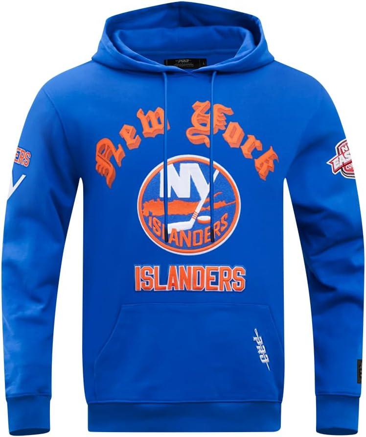 imagePro Standard Mens NHL Old English Pull Over HoodieRoyal Blue