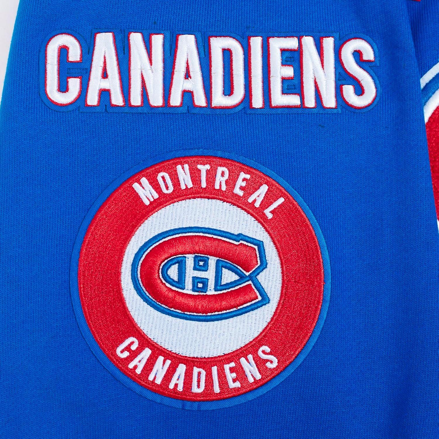 imagePro Standard Mens NHL Old English Pull Over HoodieRoyal Blue