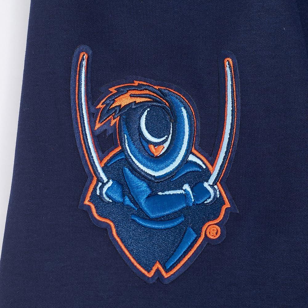 imagePro Standard NCAA mens Mens College Classic Chenille Cotton Double Knit Full Zip HoodieMidnight Navy