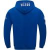 Pro Standard Mens NHL Old English Pull Over Hoodie(Dodger Blue)