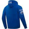 Pro Standard Mens NHL Old English Pull Over Hoodie(Dodger Blue)
