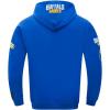 Pro Standard Mens NHL Old English Pull Over Hoodie(Royal Blue)
