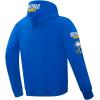 Pro Standard Mens NHL Old English Pull Over Hoodie(Royal Blue)