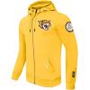 Pro Standard NCAA mens Mens College Classic Chenille Cotton Double Knit Full Zip Hoodie(Yellow)