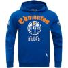 Pro Standard Mens NHL Old English Pull Over Hoodie(Dodger Blue)