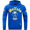 Pro Standard Mens NHL Old English Pull Over Hoodie(Royal Blue)