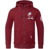 Pro Standard NCAA mens Mens College Classic Chenille Cotton Double Knit Full Zip Hoodie(Cardinal Red)