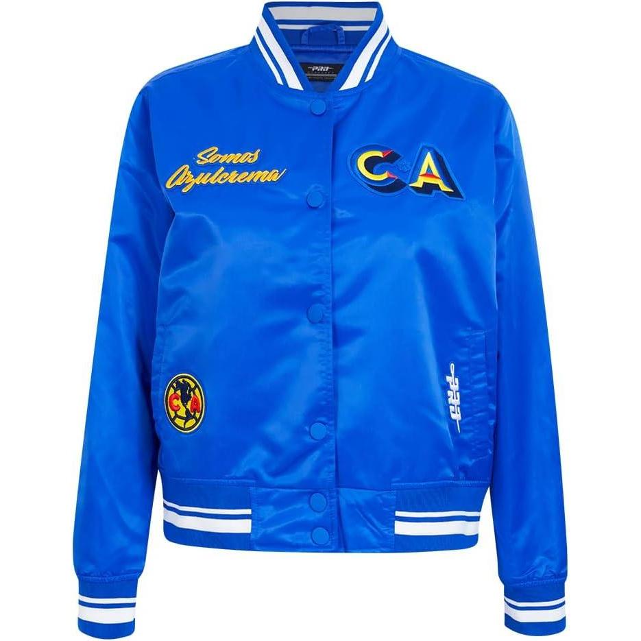 imagePro Standard WOMENS LIGA MX STADIUM SATIN SATIN JACKETRoyal Blue