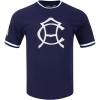 Mens LIGA MX Premium Cotton Double Knit S/S TEE(Midnight Navy)