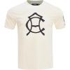 Mens LIGA MX Premium Cotton Single Jersey S/S TEE(Eggshell)