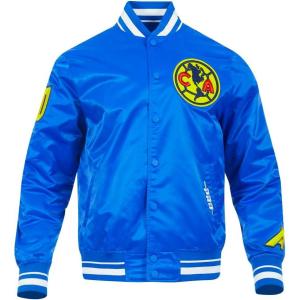 Pro Standard MENS LIGA MX STADIUM SATIN SATIN JACKET(Royal Blue)