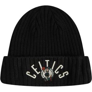 Pro Standard NBA Boston Celtics Modern Originals Heavyweight Knit Beanie Unlined Cuffed Black Os