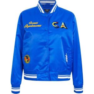 Pro Standard WOMENS LIGA MX STADIUM SATIN SATIN JACKET(Royal Blue)