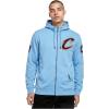Pro Standard NBA mens Mens Nba Classic Chenille Cotton Double Knit Full Zip Hoodie(University Blue)