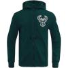 Pro Standard NBA mens Mens Nba Classic Chenille Cotton Double Knit Full Zip Hoodie(Forest Green)
