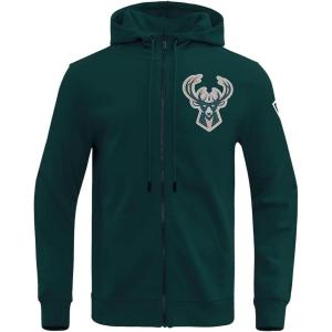 Pro Standard NBA mens Mens Nba Classic Chenille Cotton Double Knit Full Zip Hoodie(Forest Green)