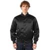 Pro Standard Mens NBA Classic Triple Black Satin Jacket(Triple Black)
