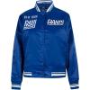 Pro Standard Womens NFL Retro Classics Satin Jacket(Blue)