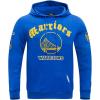 Pro Standard Mens NBA Old English Pull Over Hoodie(Royal Blue)