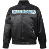 Pro Standard Big Kids NBA Classic Chenille Satin Jacket(Black)