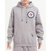Pro Standard Mens NHL Classic Chenille Pull Over Hoodie(Gray)