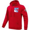 Pro Standard Mens NHL Classic Chenille Pull Over Hoodie(Red)