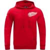 Pro Standard Mens NHL Classic Chenille Pull Over Hoodie(Red)
