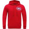 Pro Standard Mens NHL Classic Chenille Pull Over Hoodie(Red)