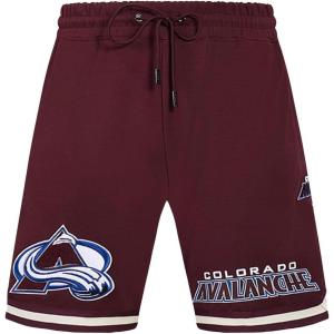 Mens NHL Classic Chenille Athletic Short(Wine)