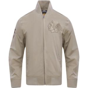 Pro Standard Mens NHL Neutral Twill Jacket(Taupe)