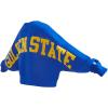 Pro Standard Womens NBA Wingspan Brushed Back French Terry Crewneck Sweatshirt(Royal Blue)