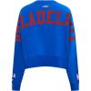 Pro Standard Womens NBA Wingspan Brushed Back French Terry Crewneck Sweatshirt(Royal Blue)