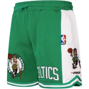 Big Boys NBA Classic Chenille Fleece Athletic Short(Kelly Green)