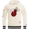 Pro Standard Mens NBA Retro Classics Pull Over Hoodie(Eggshell/ Black)