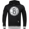 Pro Standard Mens NBA Retro Classics Pull Over Hoodie(Black/Gray)