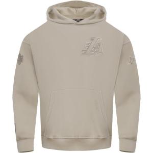 Pro Standard Mens NBA Retro Classics Pull Over Hoodie(Eggshell/ Purple)