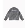 Pro Standard Big Boys NFL Classic Chenille Satin Jacket(Gray)