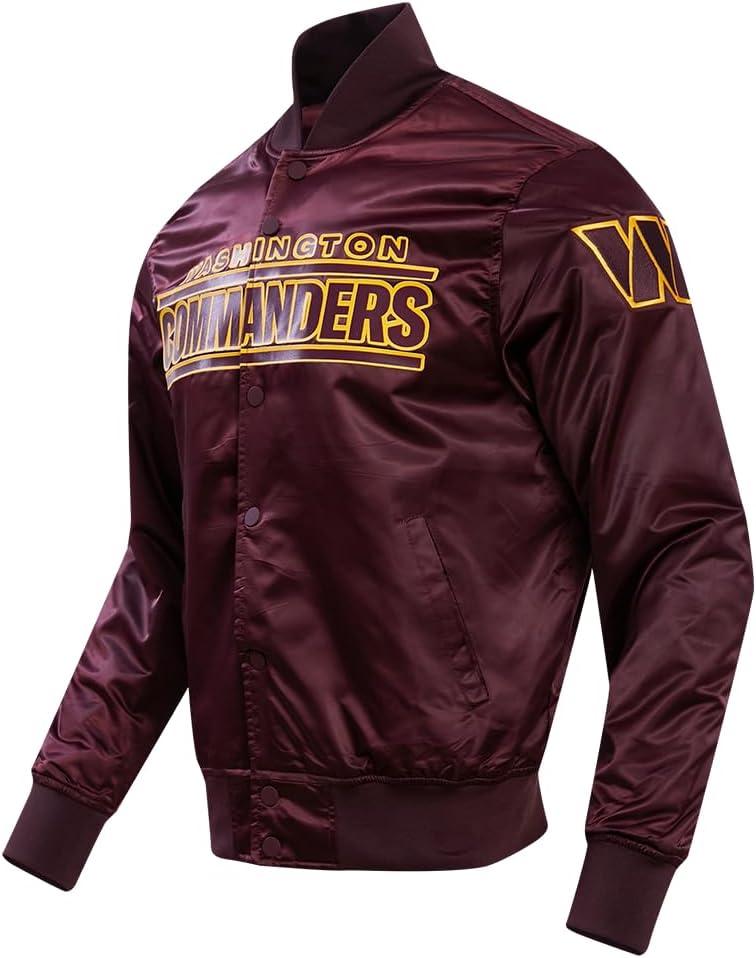image:imagePro Standard Mens NFL Classic Satin JacketRed