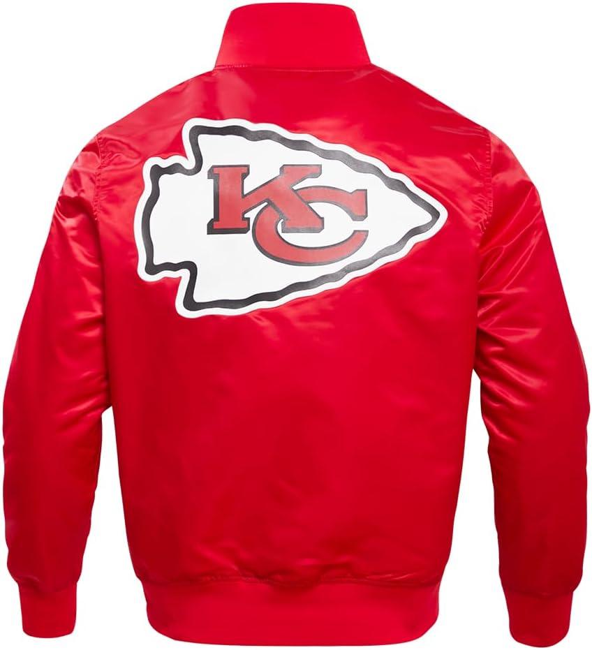 image:imagePro Standard Mens NFL Classic Satin JacketRed