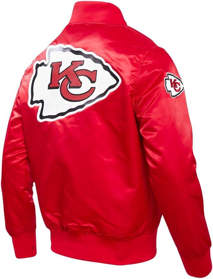 image:imagePro Standard Mens NFL Classic Satin JacketRed