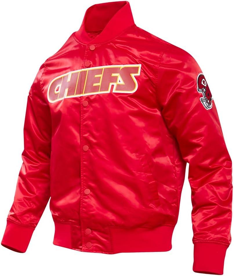 image:imagePro Standard Mens NFL Classic Satin JacketRed