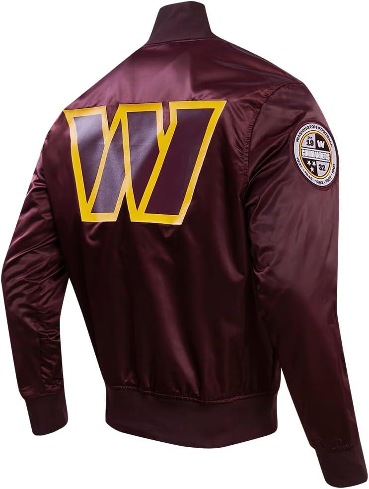 image:imagePro Standard Mens NFL Classic Satin JacketRed