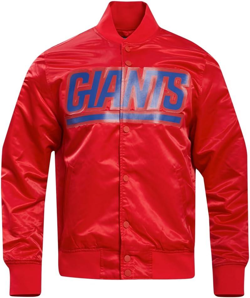 image:imagePro Standard Mens NFL Classic Satin JacketRed